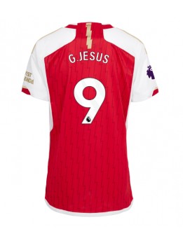 Arsenal Gabriel Jesus #9 Heimtrikot für Frauen 2023-24 Kurzarm